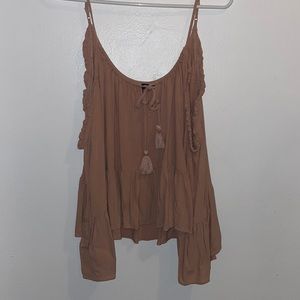 American Eagle Cold Shoulder Top